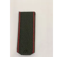 Погоны оливковые с красным кантом (пог. лента,на пластике)