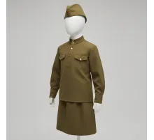 Костюм 3-ка военный СССР р.40 (для девочек)