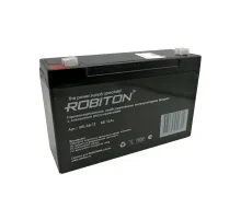 Аккумулятор 6v 12Ah Robiton 151*50*94