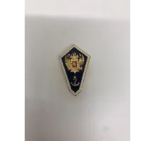 Значок мет. Гробик СМО (сред. мореход. образ.) алюм.