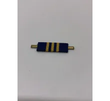 ВОП с лентой к медали За участие в КТО (узкая)