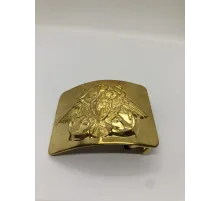 Бляха латунная