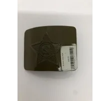 Бляха латунная Звезда СА оливковая