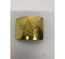 Бляха латунная Звезда СА