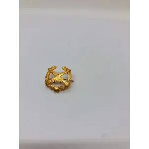 Эмблема петличная Мотострелковые войска золотая