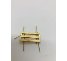 Лычка мет. ФССП зол. (тройная)
