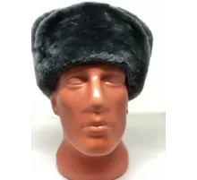 Шапка-ушанка МО серая