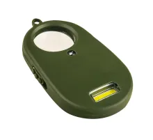 Увеличительная лупа с фонариком COB+UV