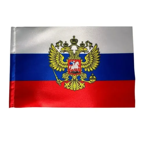 Флаг России с гербом 90*150