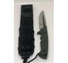 Нож M390 (зеленый) в чехле