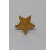 Звезда на погоны мет. 20 мм зол.