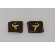 Петлицы красн. кант Медицинские в-ка